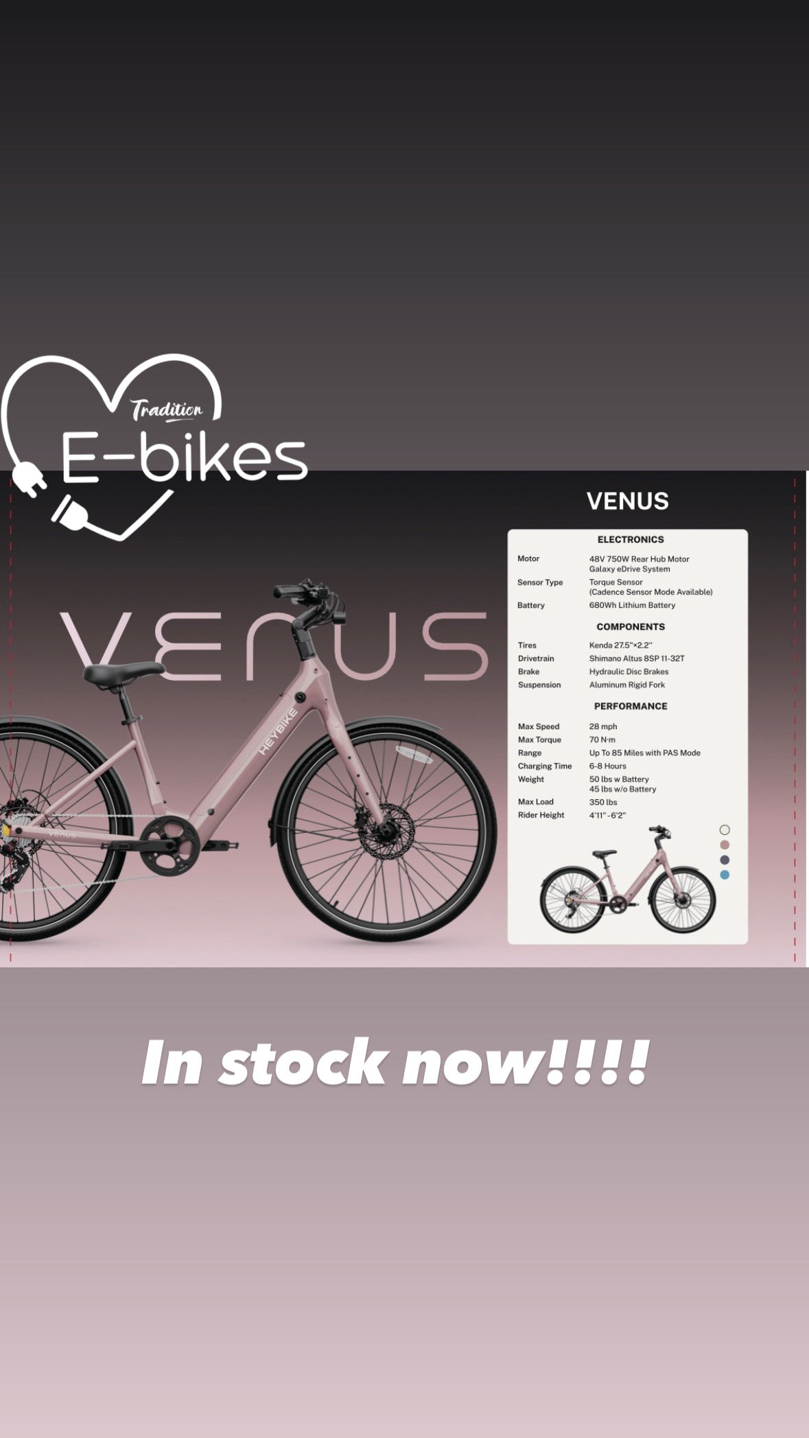 HEYBIKE VENUS