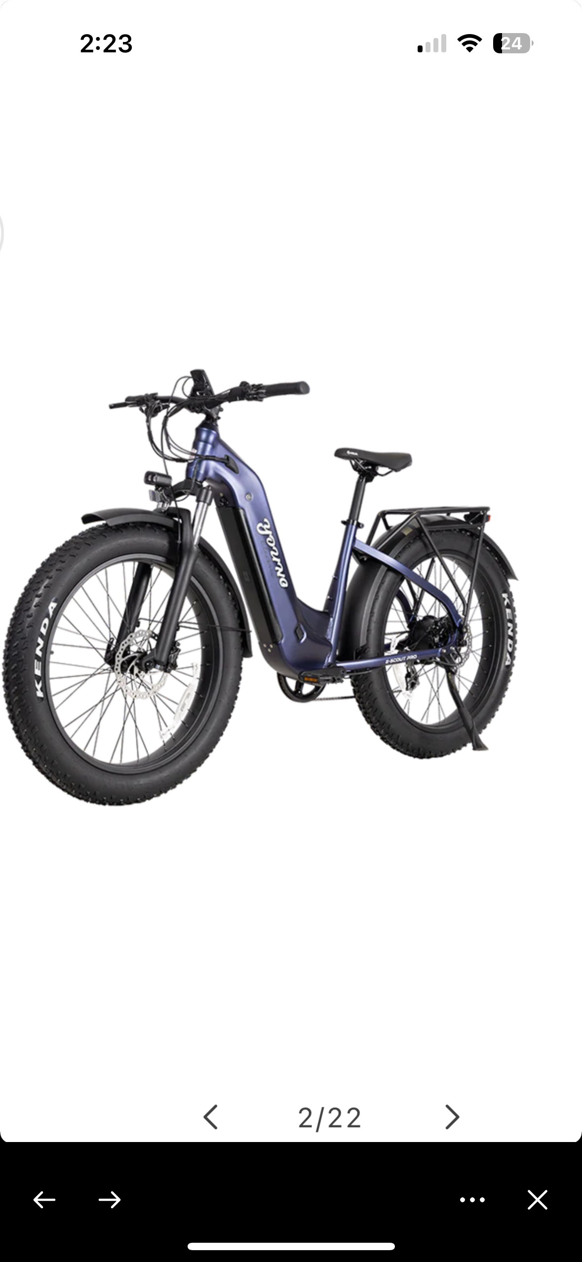 YOUNG ELECTRIC E-SCOUT PRO